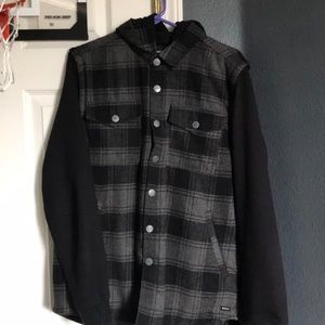 RVCA 2in1 Vest and Hoodie